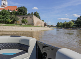 Győr a folyók városa - hajós városnézés a Kék Tündér fedélzetén